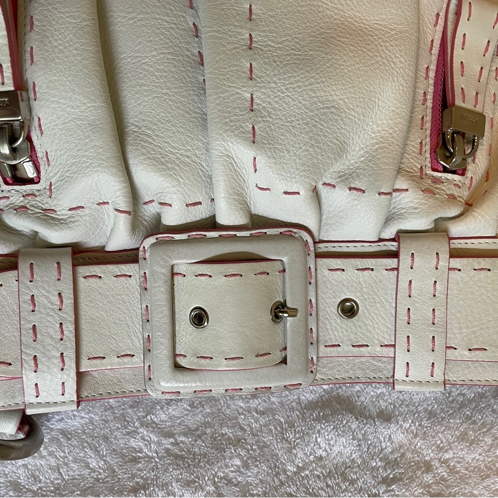 Moschino white leather handbag - Picture 4 of 11